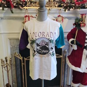 Vtg 80's Praire Mountain Colorado Tee-Shirt